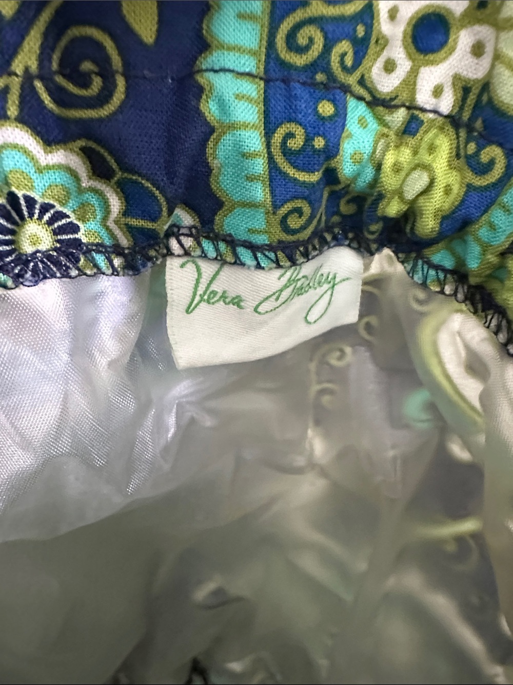Vera Bradley Rhythm and Blues Ditty Wet Bag - Picture 5 of 7